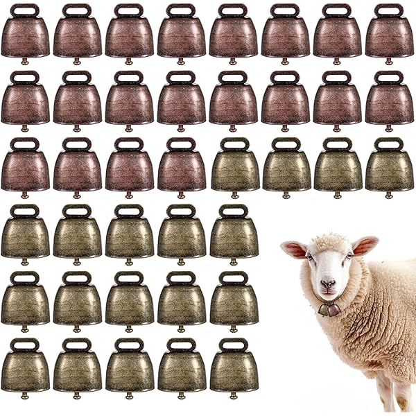 Amazon.com: Ubamdom 20 Pcs Cow Horse Sheep Grazing Copper Bells
